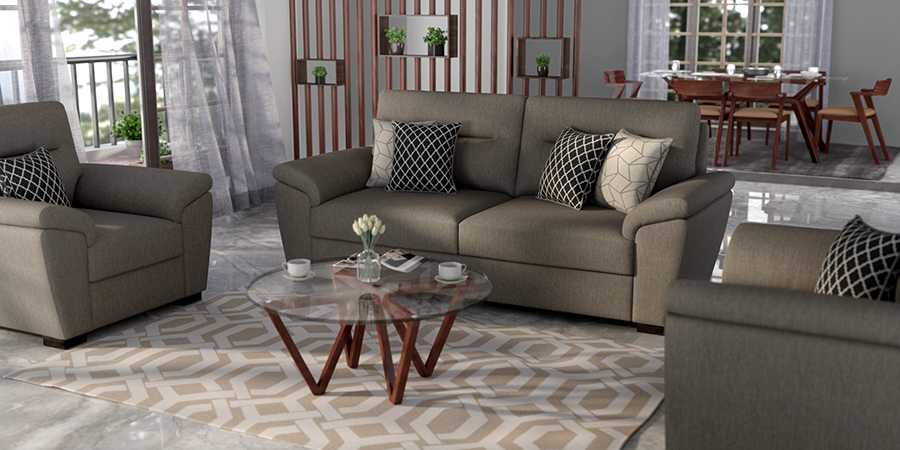 Radolf Fabric Sofa 6Seater